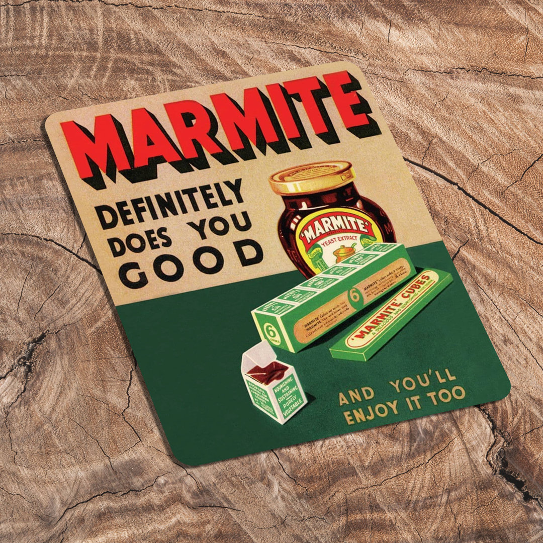 Wanddekoration Marmite Definitely Does You Good