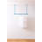Ceiling-Mounted Drying Rack Blue Green