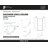 40.37'' W x 74.25'' H Hinged Frameless Shower Door-83967813