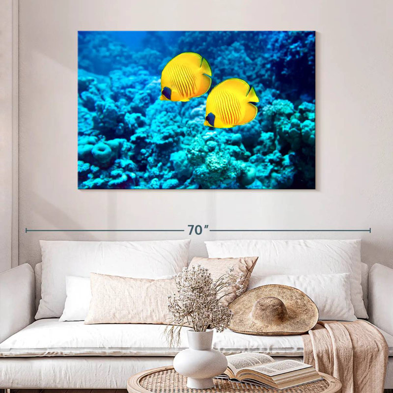 Underwater Butterflyfish Duo