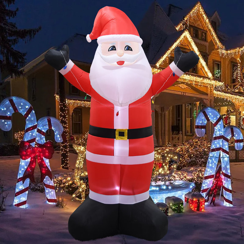 Père Noël gonflable