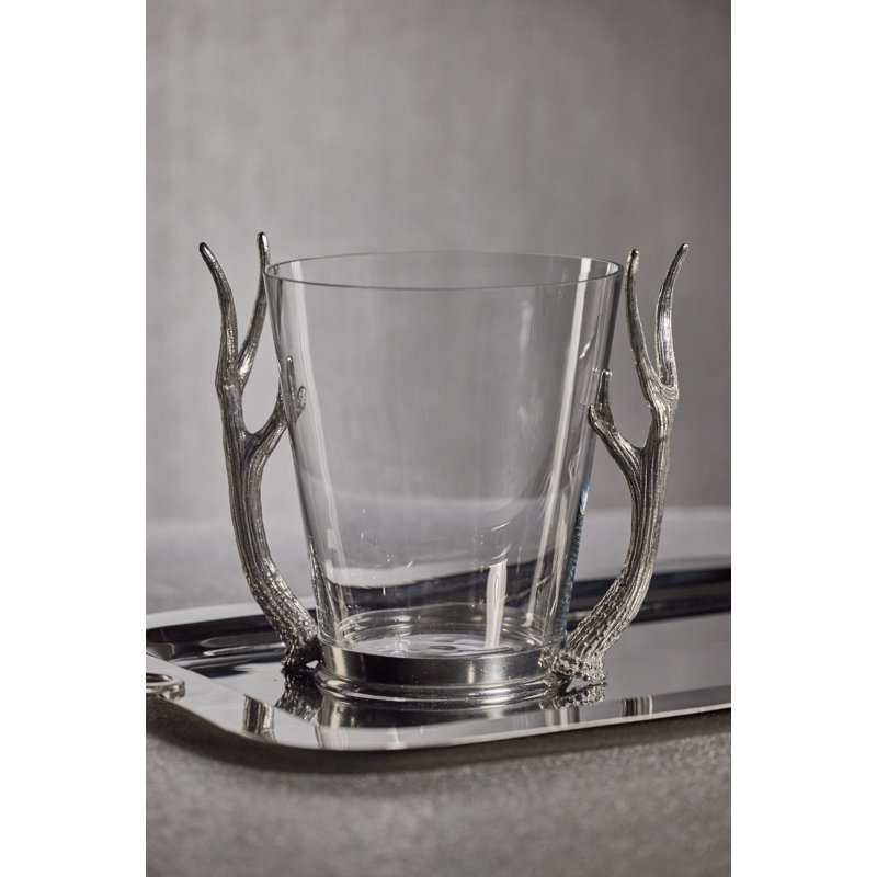 Aldah Glass Champagne Bucket