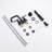 2-handle Bathroom Faucet with Drain Assembly-73457317