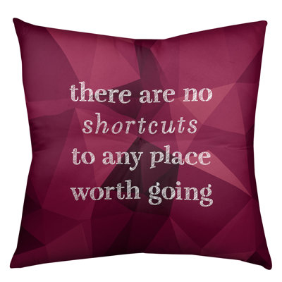 Reversible Throw Pillow