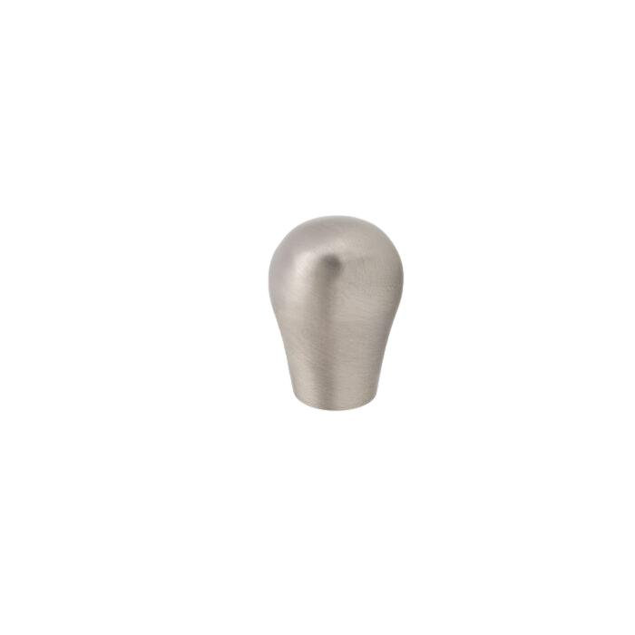 Brushed Nickel "Luma" Round Cabinet Knob