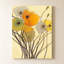 «Pumpkin Poppies I» par Shirley Novak - impression sur toile-761926380-761926384