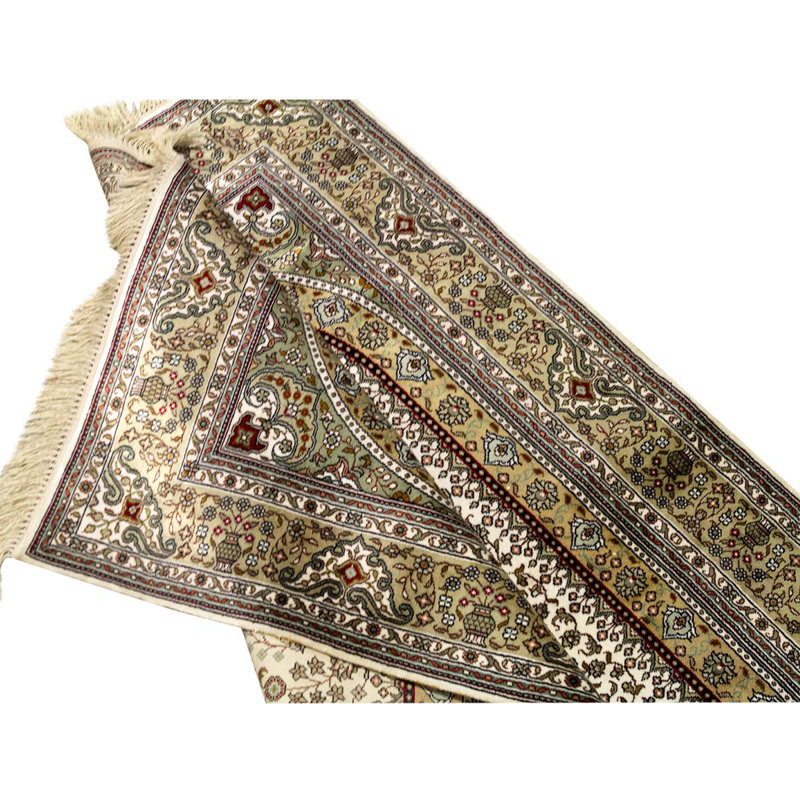 Hand Woven Silk Oriental Area Rug