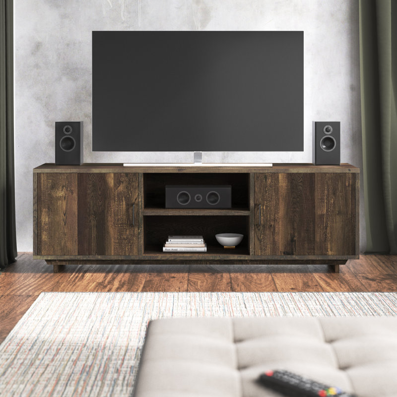 Mudd Unfinished TV Stand for TVs up to 63