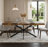 55.11"-70.86"Retro Rectangular Stretch Dining Table-1424999332
