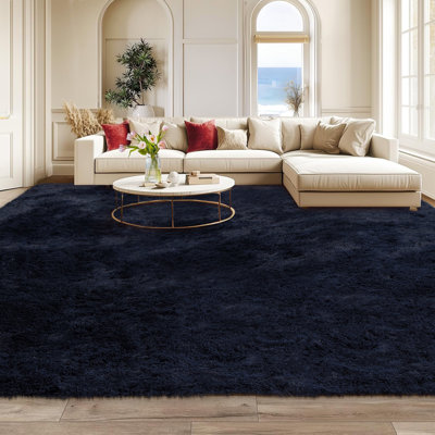 Rectangle Beladora Large Area Rug High-Pile Plush Shag Rug Perfect for Living Rooms, Bedrooms, Dining Rooms