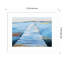 «Wet Dock» par Claire Whitehead, reproduction d'art encadrée sur bois-1175160879-1175160874