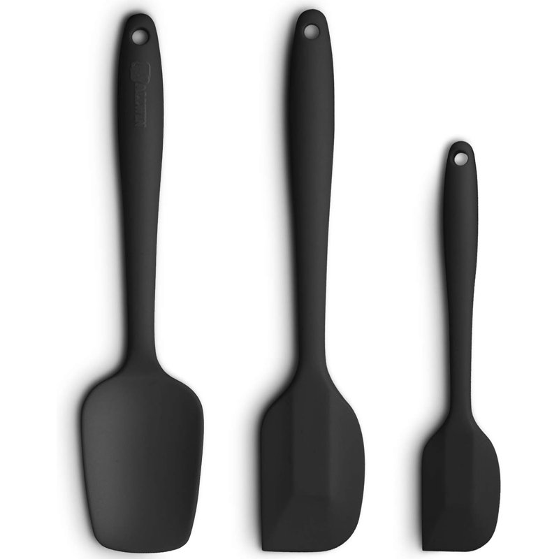 Ensemble de 3 spatules en silicone résistant à la chaleur 