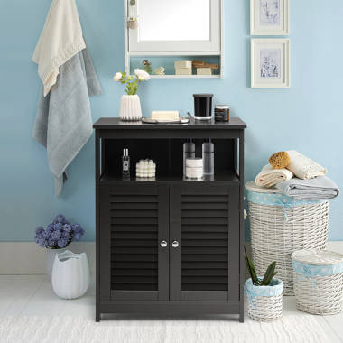 Almetter Freestanding Bathroom Cabinet with Drawers