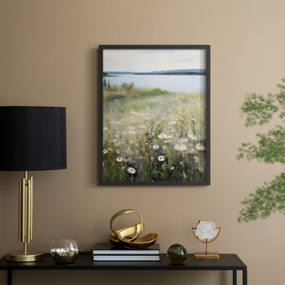 Vintage Landscape LXXXVI Framed Print - Solid Wood