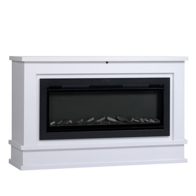 Armoire télé avec foyer électrique Ambiance