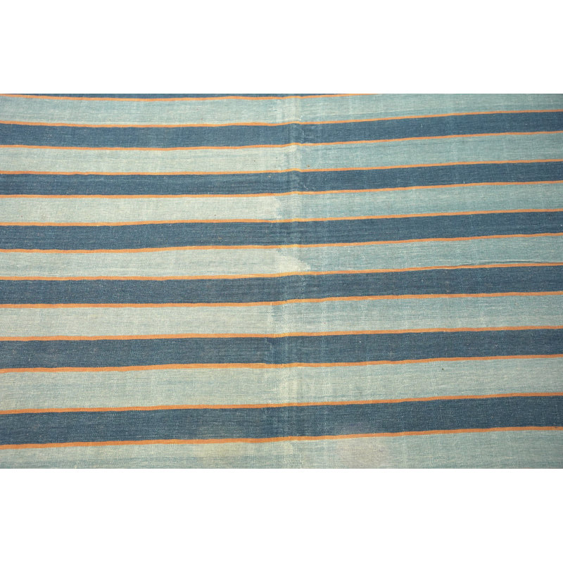 Dhurrie Hand Woven Wool Area Rug