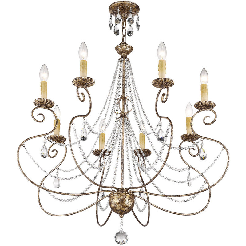 Alexix 8 - Light Dimmable Classic / Traditional Chandelier