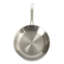 Grande poêle à frire en acier inoxydable de 11 po Sur La Table Kitchen Essentials - Poêle à induction avec base à trois plis, finition polie et poignée creuse-122095137