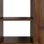 Armoire de rangement moderne à 3 tiroirs et 4 petites tablettes H 68,8 po pour la vaisselle dans la cuisine