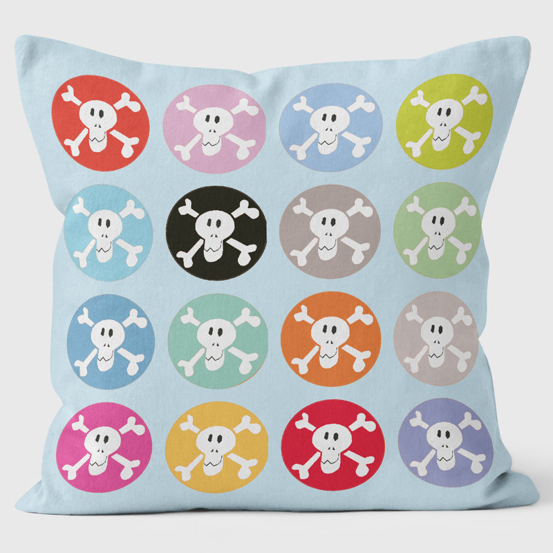 Skulls Kali Stileman Cushion