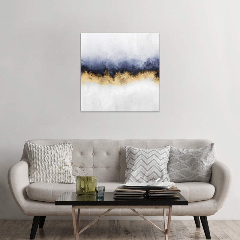 Sky I by Elisabeth Fredriksson - Print on Canvas, 45.72 cm H x 45.72 cm W x 1.91 cm D, No Frame