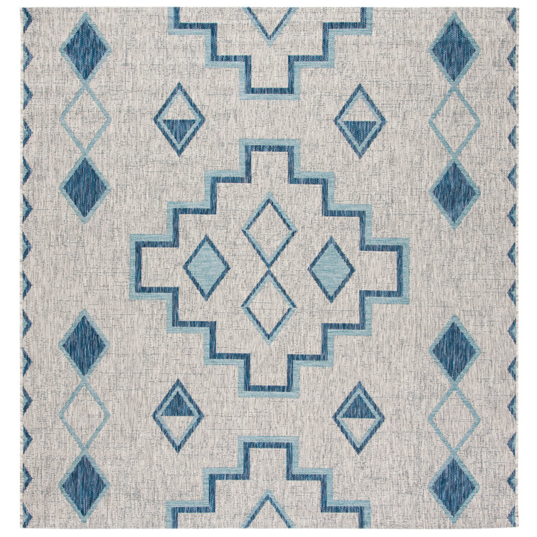 Amarien Geometric Indoor/Outdoor Area Rug