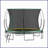 14FT Springfree No Gap Trampoline- Green