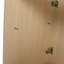 Meuble-lavabo autoportant de 42 po et 2 portes d'armoire à fermeture en douceur, contreplaqué, chêne Dune - sans le lavabo