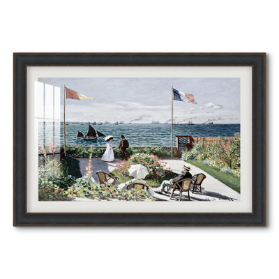 Jardin de Sainte-Adresse, 1867 - Claude Monet - Reproduction encadrée sur mesure