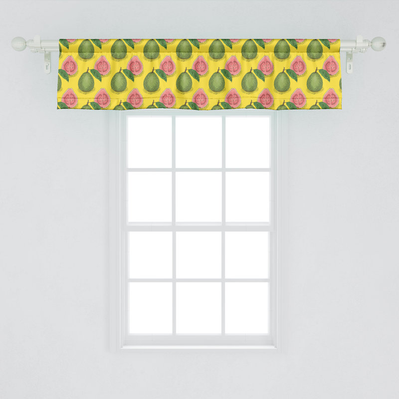 Ensemble de 2 cantonnières tropicales Ambesonne