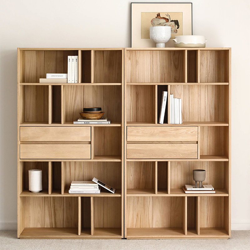 Bibliothèque de rangement de style américain