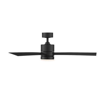 San Francisco 3-Blade Smart Ceiling Fan With Dimmable LED Light Kit and Remote Control Included