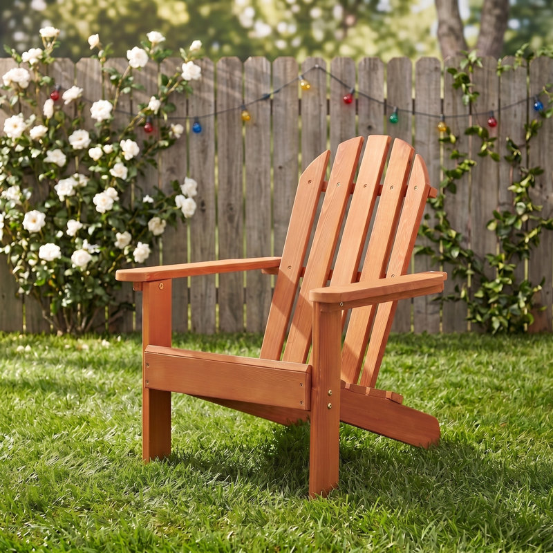 Chaise Adirondack en bois pour enfants