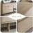 Modern Beige Solid Wood Sideboard-1676490517