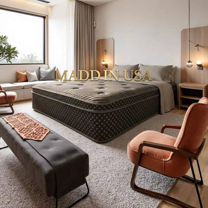 Matelas 13 po Eurotop Hybrid, Simple extra long