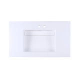 Kubista 19 in. L Bathroom Sink