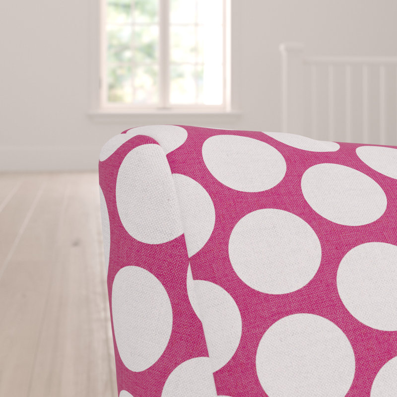 Aalin Cotton Bean Bag Chair & Lounger, Hot Pink