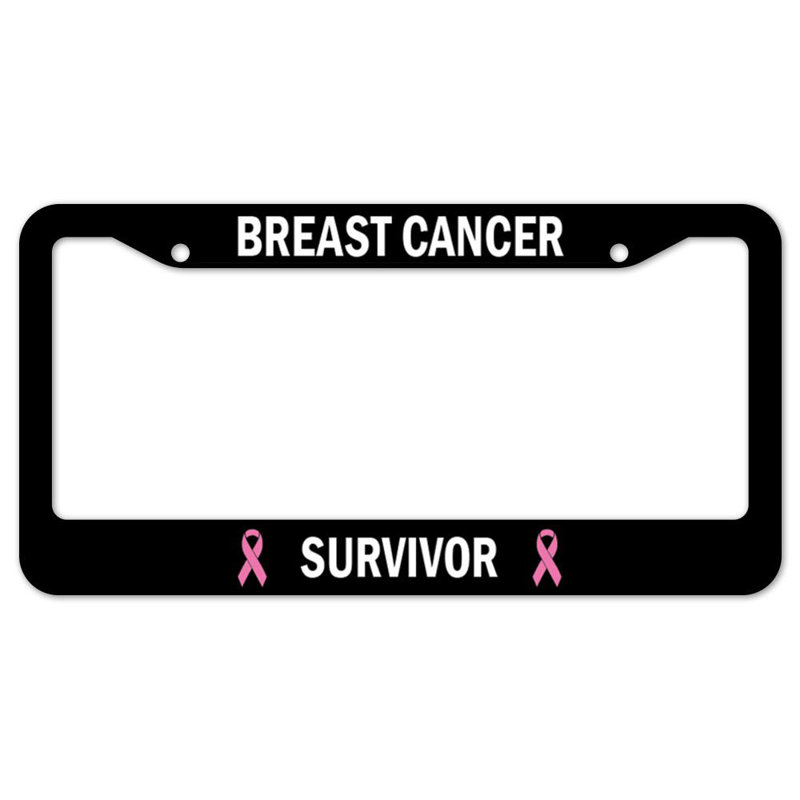 Cadre de plaque Breast Cancer Survivor