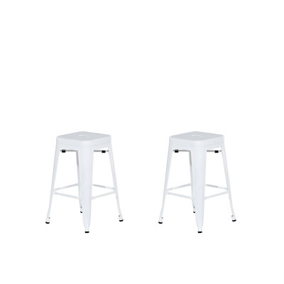 Counter Stool with Metal Frame