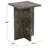 Adriano 12" Marble Accent Tabl-354995346