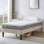 Matelas en mousse viscoélastique Lovanna pour une nuit fraîche et un soulagement de la pression, sensation de fermeté moyenne-1026252401