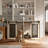 61'' W Dividable Dog Crate Furniture-1957311229