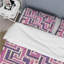 Pink Purple Midcentury Maze Dream II - Midcentury Duvet Cover Set-109173925