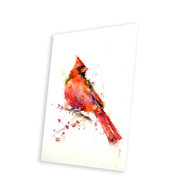 " Red Bird " Graphic Art Print
