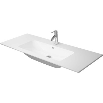 Me by Starck Ceramic Rectangular Vessel Bathroom Sink with Overflow