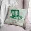 Oreiller en polyester filé Lucky To Be Me 18 x 18-1733050092
