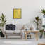 "Bold Yellow Palm Leaf", art mural encadré par Lil 'Rue-1517951923-1517951927