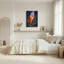 Ensemble de 1 toile murale Flamme Cosmique-1424561475