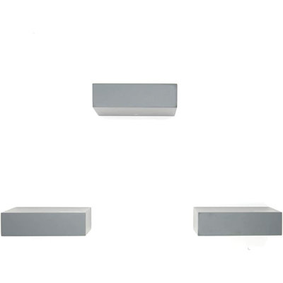 Chapital 3 Piece Square Floating Shelf