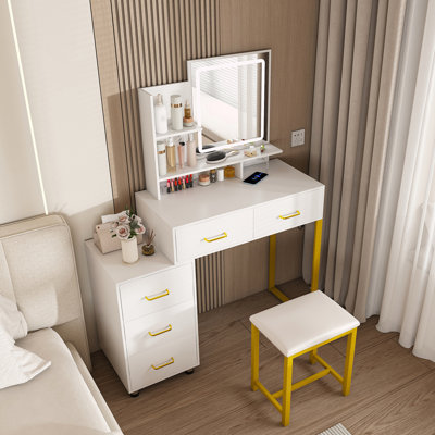 Makeup Vanity with LED Lights